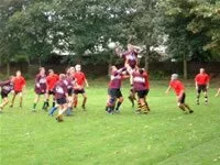 Aberavon mid-match