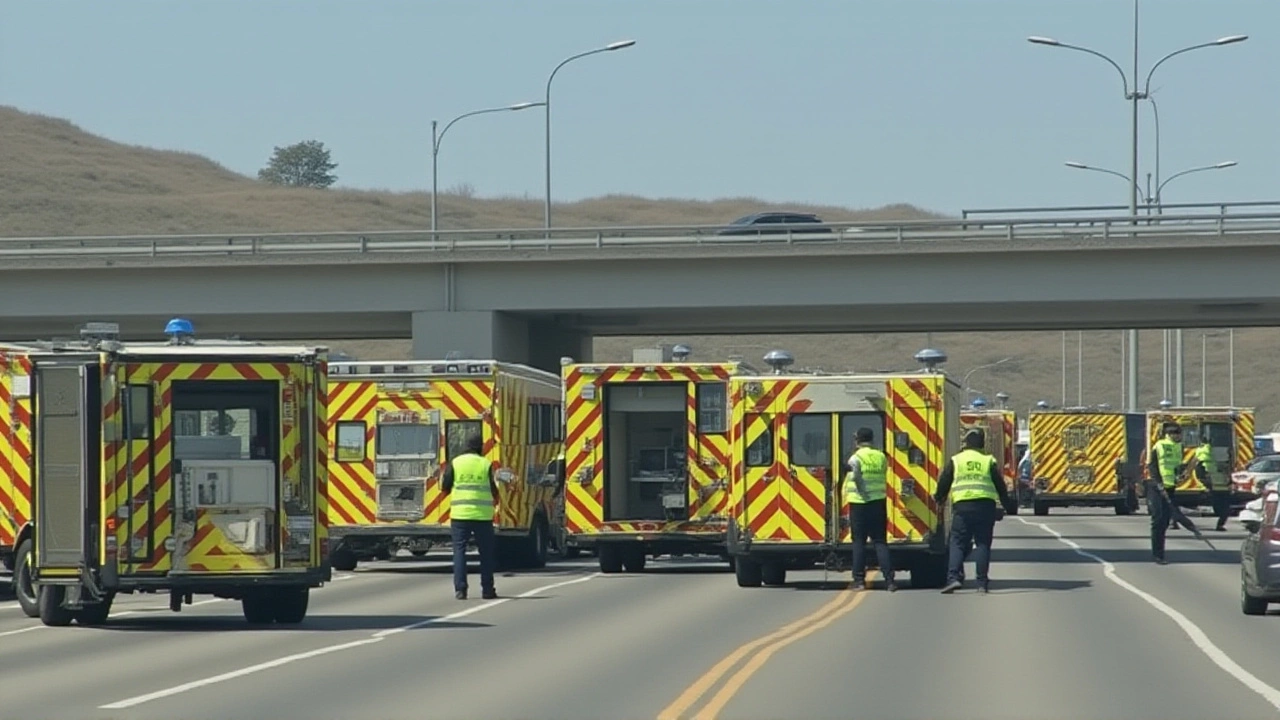 Emergency response and the road impact